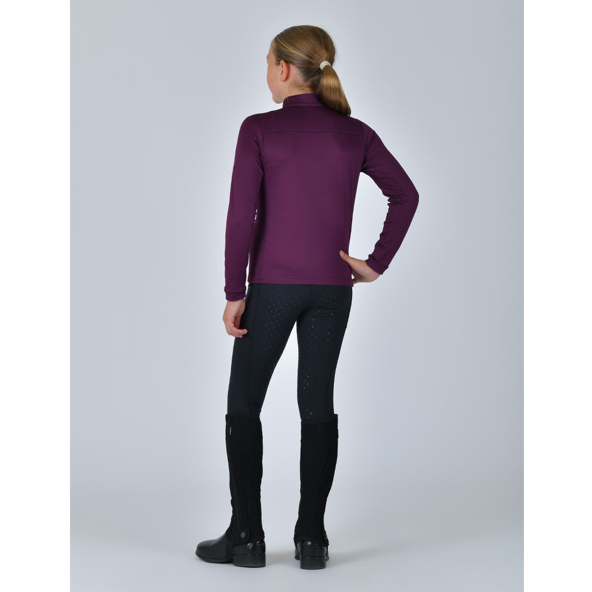 Dublin Kids Breathable Long Sleeve Riding Top