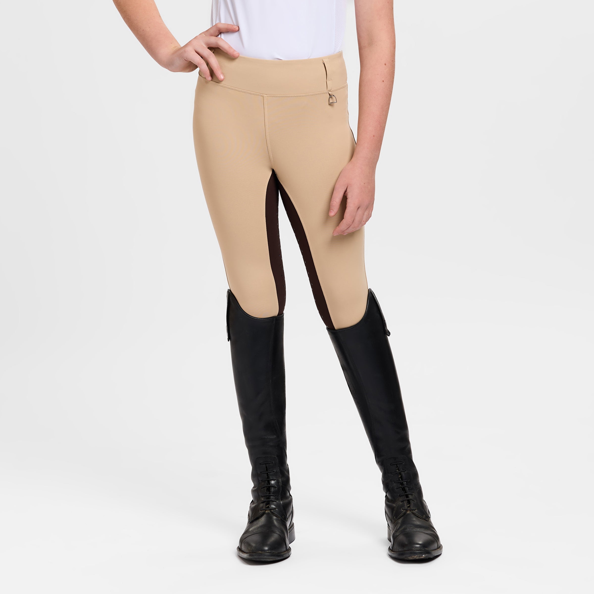 Dublin Kids Form 2-Tone Competition Riding Tights