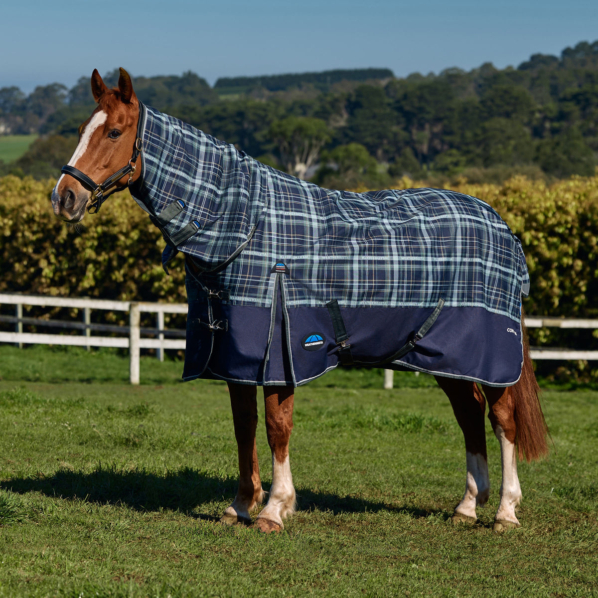 Weatherbeeta Comfitec Limited Edition Plaid Combo Cover - Lite Plus 50g