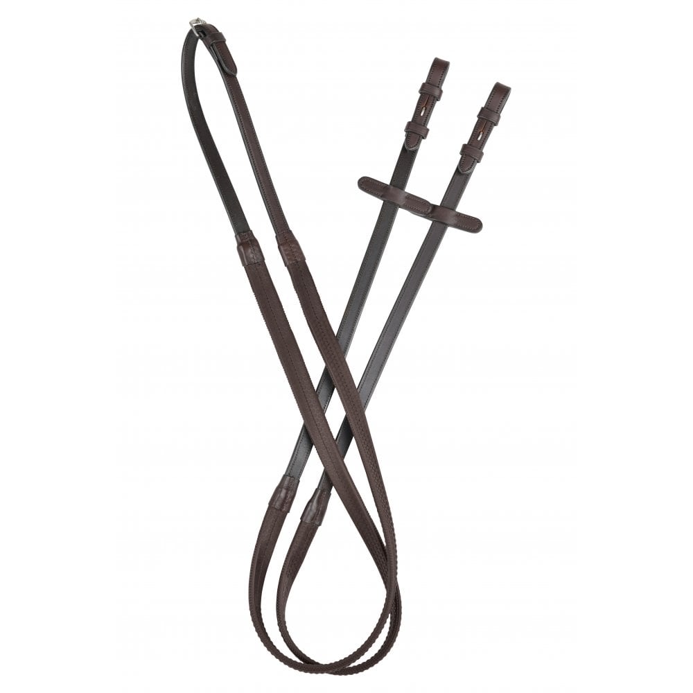 Collegiate ComFiTec Opulux Plain Flat Rubber Reins - 54"