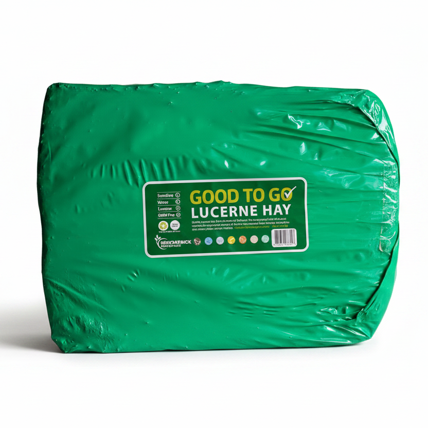 Lucerne Hay Compact Bale - Wrapped