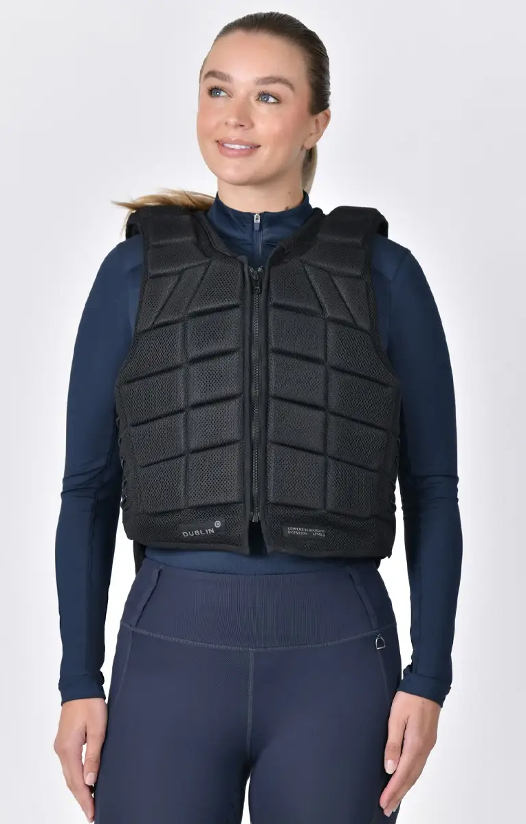 Dublin Pro Ride Body Protector - Black