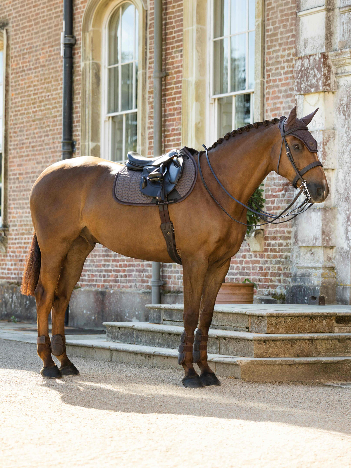 LeMieux Heritage Herringbone Jump Square Saddle Pad