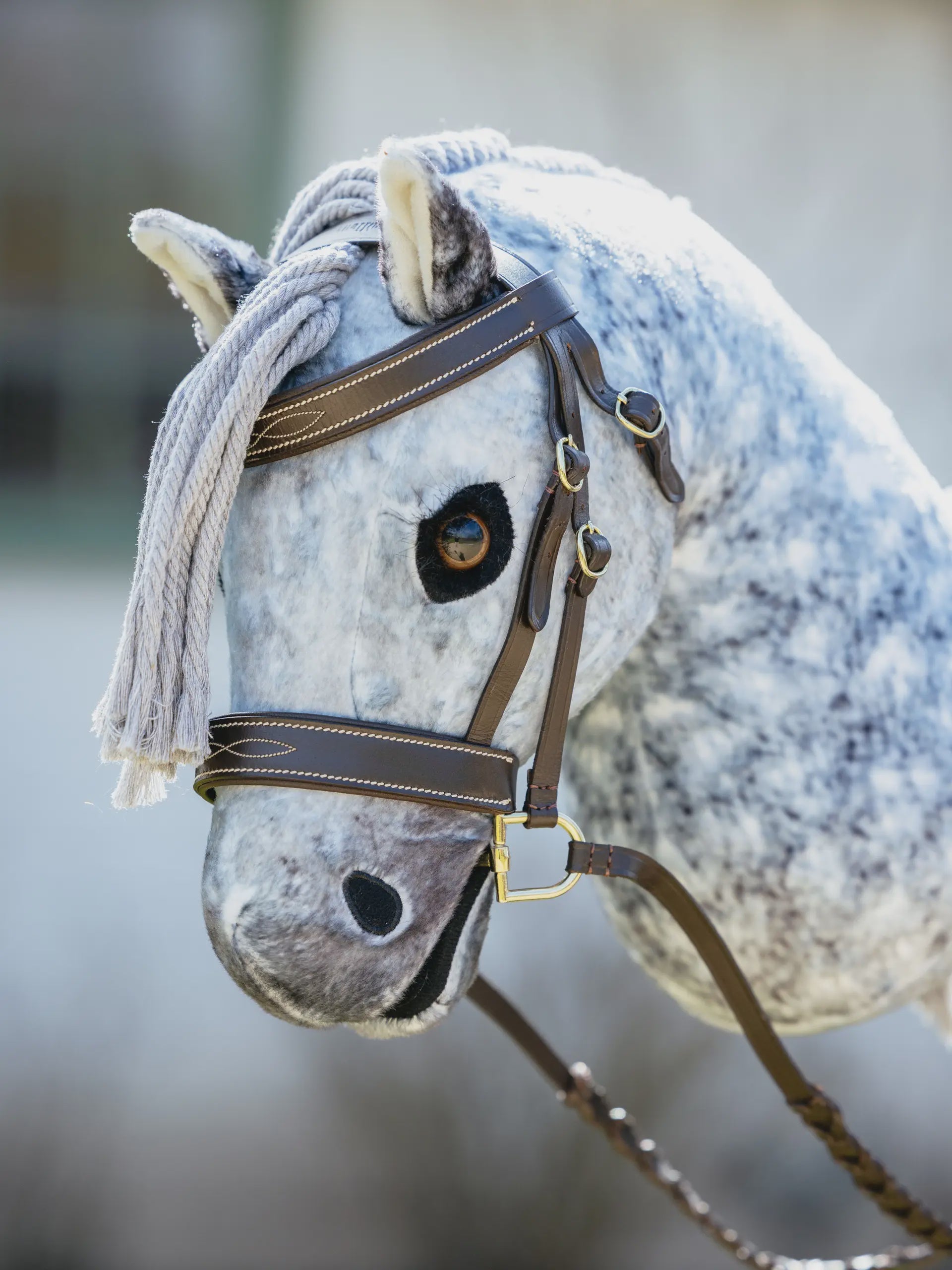 LeMieux Hobby Horse Hunter Bridle - Brown