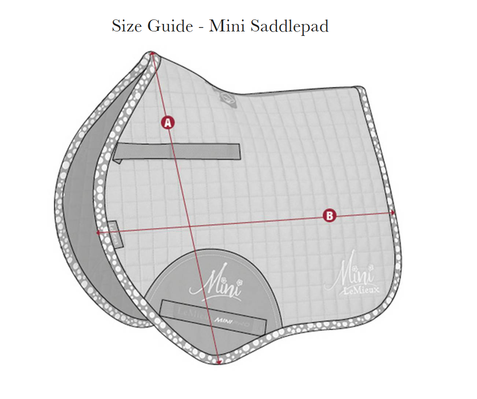 LeMieux Mini Suede Close Contact Square