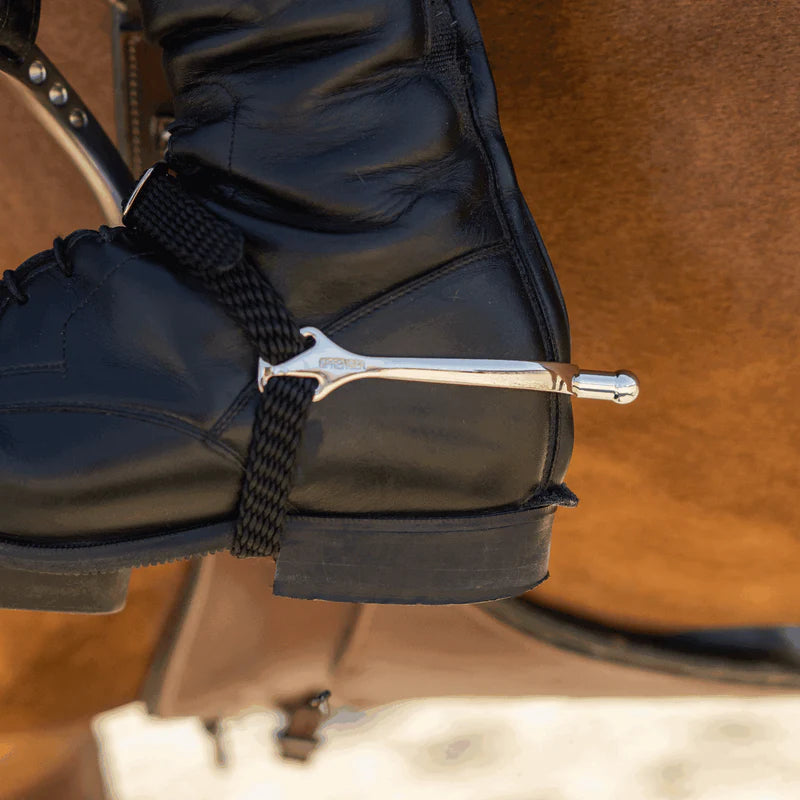 Sprenger ULTRA Fit Spurs with Balkenhol Fastening - Stainless steel, 20 mm Ball-Shaped