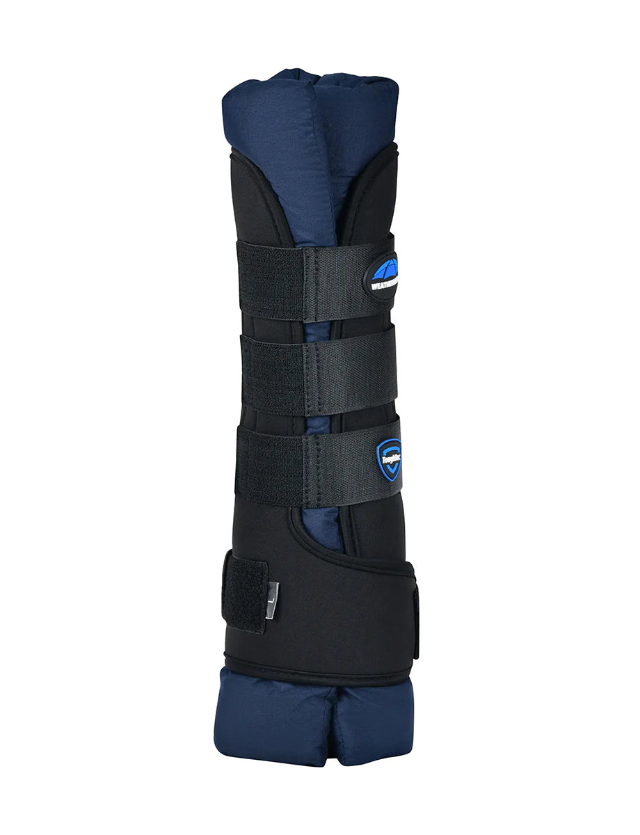 Weatherbeeta Tough-Tec Stable Boots Wraps - Black/Navy