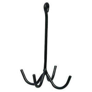 4 Prong Harness Hook - Black