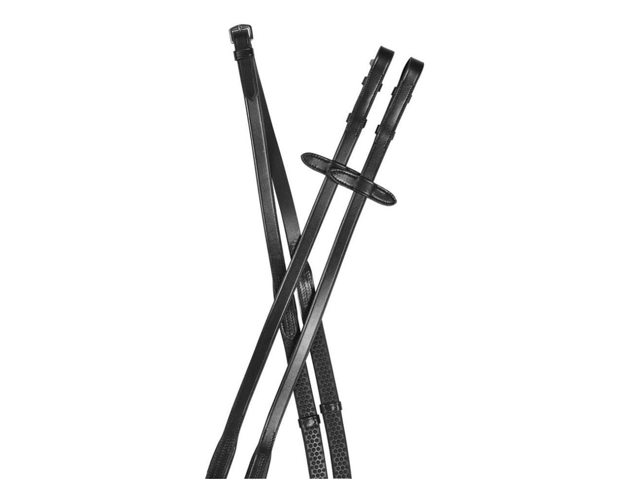 Collegiate Rubber Grip Reins With Stops