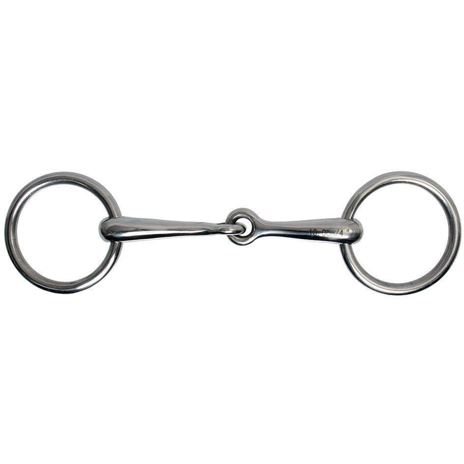 Blue Tag SS Loose Ring Bradoon Snaffle Bit