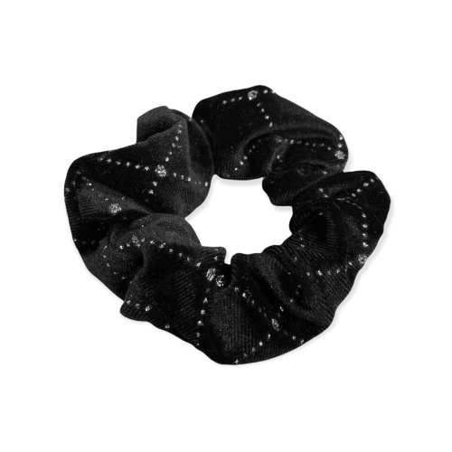 Equetech Solitaire Velvet Scrunchie