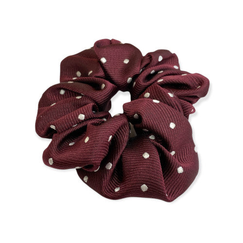Equetech Jacquard Hair Scrunchie - Polka Dot