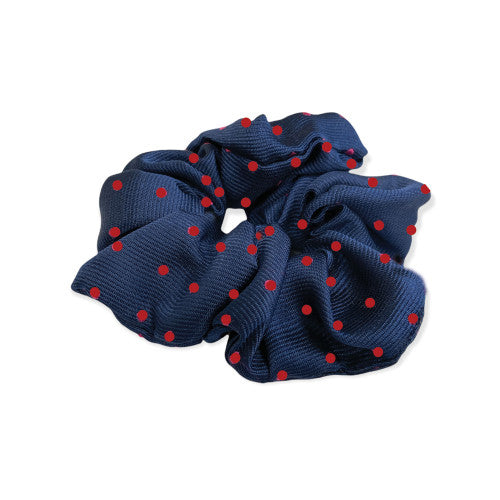 Equetech Jacquard Hair Scrunchie - Polka Dot