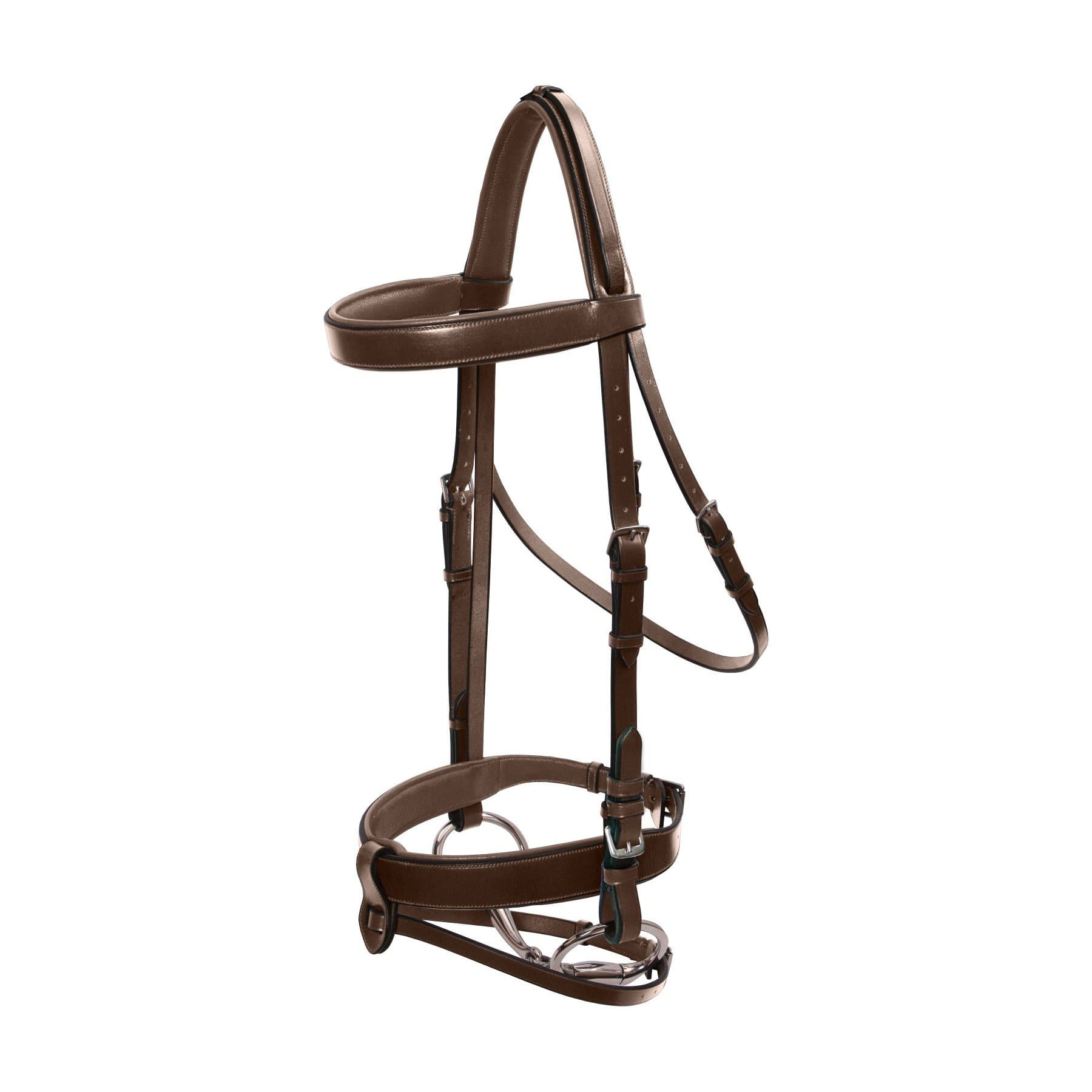 Platinum Wide Hunt Bridle