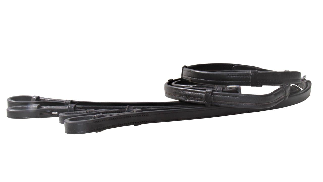 WHE Childs Forked and Nappa Padded Reins