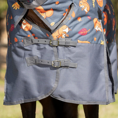 Weatherbeeta ComFiTec Essential Combo Neck Lite Plus 50g - Squirrel Print