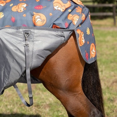 Weatherbeeta ComFiTec Essential Combo Neck Medium 220g - Squirrel Print