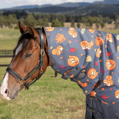 Weatherbeeta ComFiTec Essential Combo Neck Lite Plus 50g - Squirrel Print