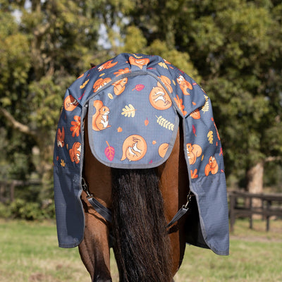 Weatherbeeta ComFiTec Essential Combo Neck Medium 220g - Squirrel Print