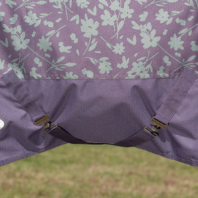 Weatherbeeta ComFiTec Plus Dynamic II Combo Neck Cover Medium/Lite - Abstract Floral