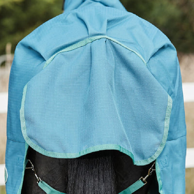 Weatherbeeta Green-Tec 1200D Detach-A-Neck Lite Plus Cover - Dragonfly Blue