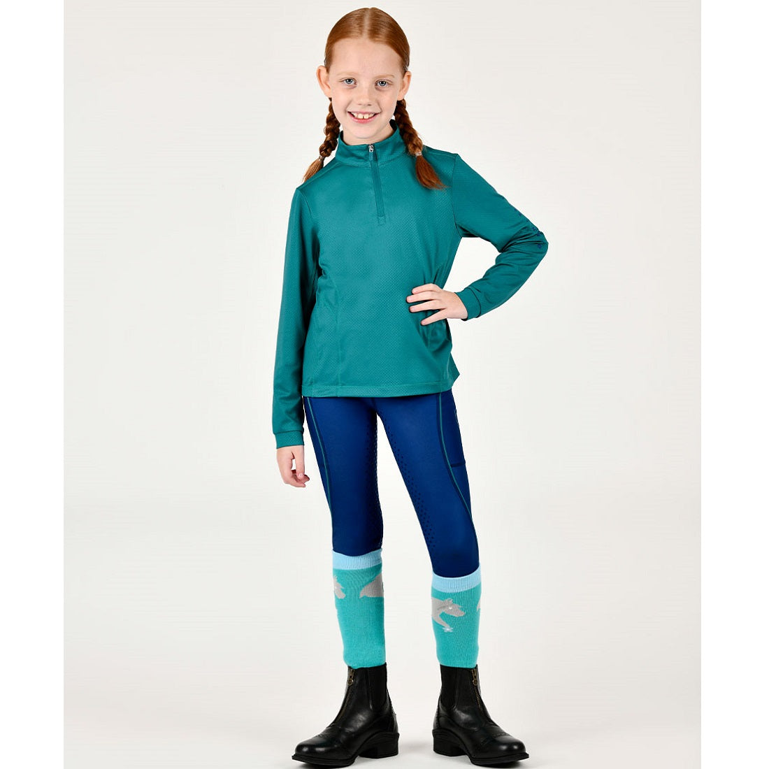 Dublin Kids Sally Long Sleeve Sunsmart Top