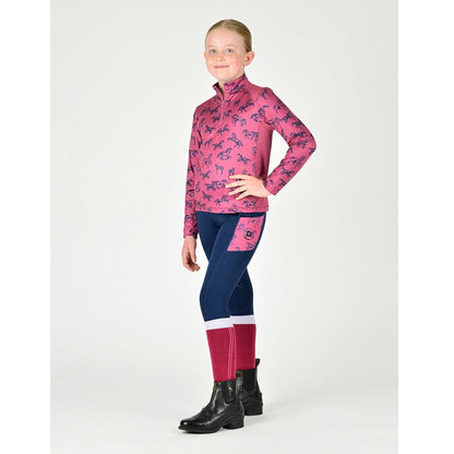 Dublin Kids Autumn Sally Long Sleeve Riding Top