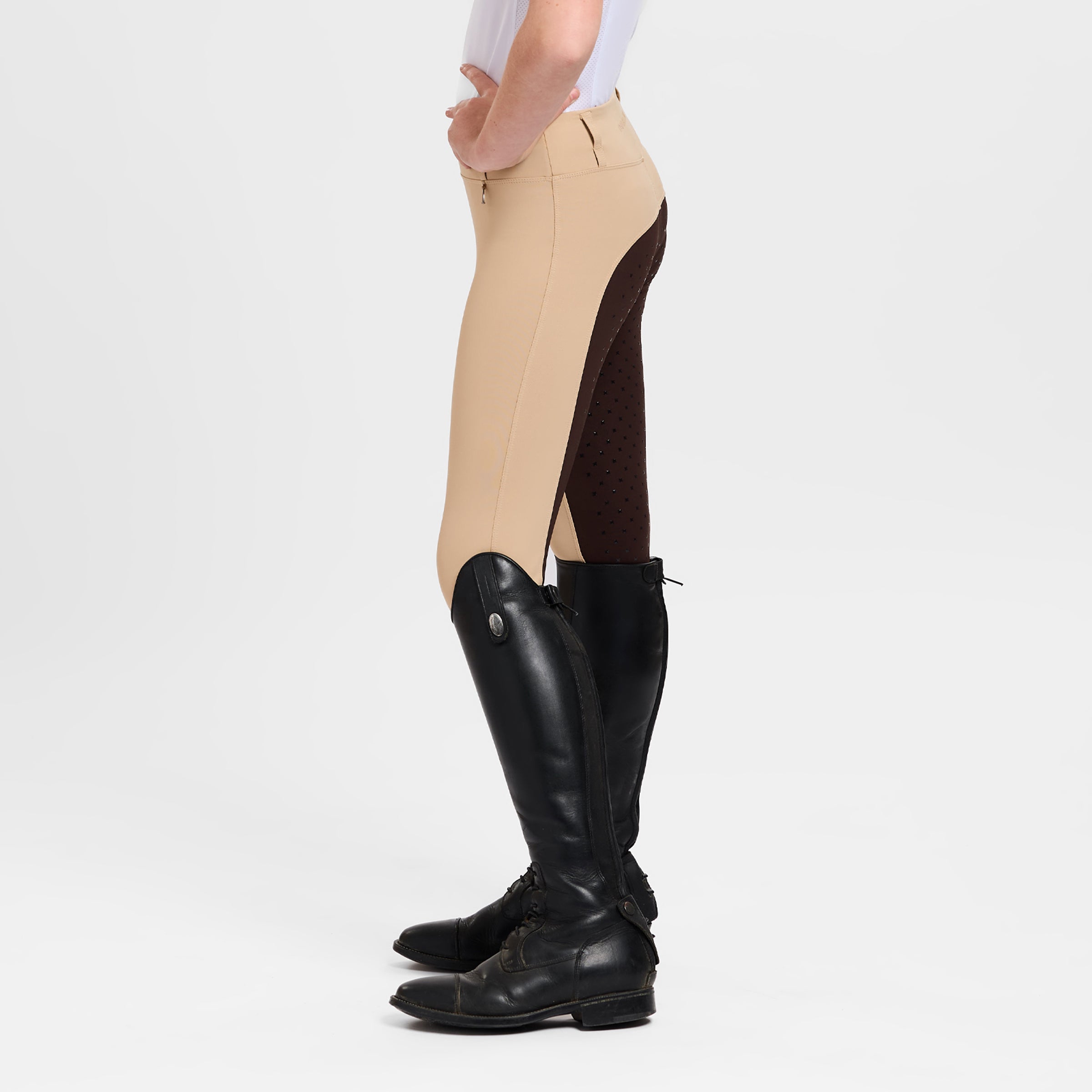Dublin Kids Form 2-Tone Competition Riding Tights