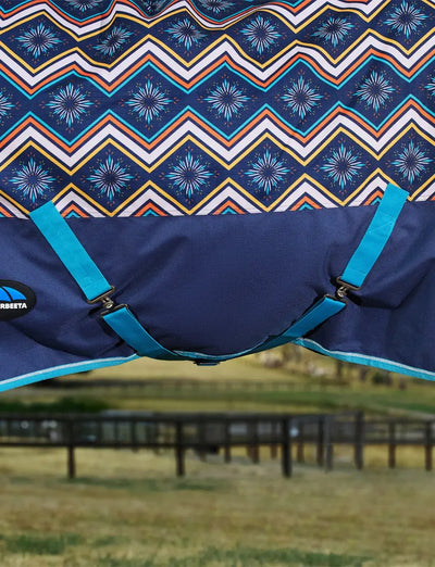 Weatherbeeta Comfitec Essential Turnout Combo Cover Lite Plus - 50g Sedona Star Print