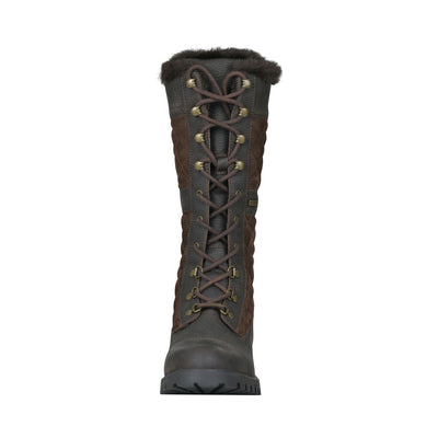 Dublin Yukon Quilt Boots - Chocolate Brown