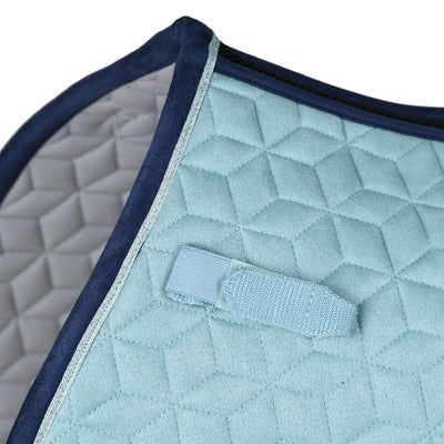 Weatherbeeta Suede Elite Air-Tec Jump Shaped Saddle Pad