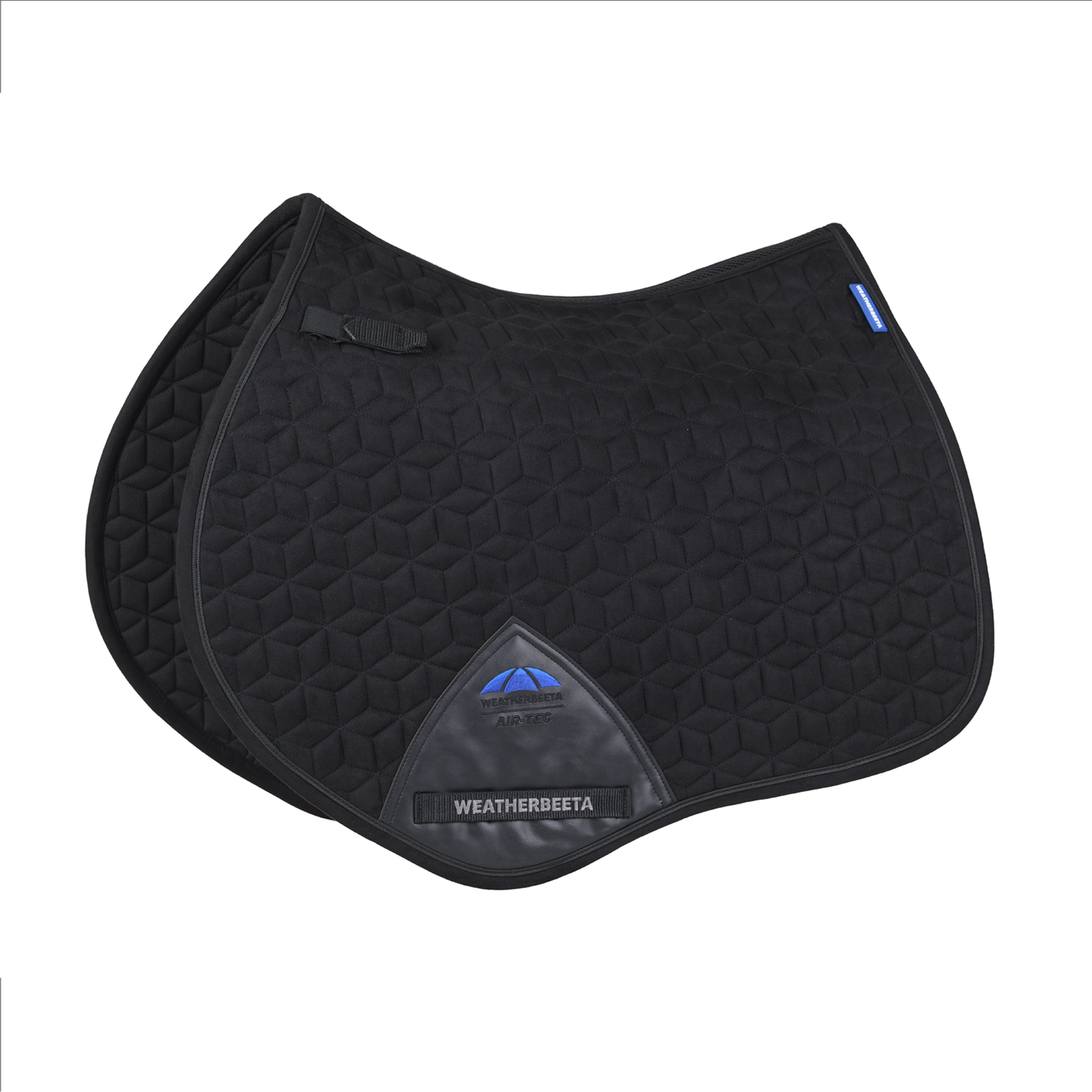 Weatherbeeta Suede Elite Air-Tec Jump Shaped Saddle Pad