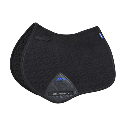 Weatherbeeta Suede Elite Air-Tec Jump Shaped Saddle Pad