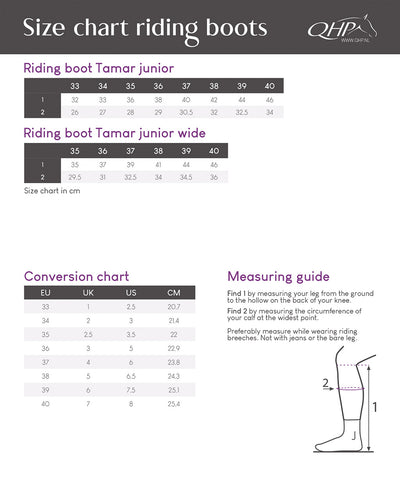 Tamar Junior Long Riding Boots
