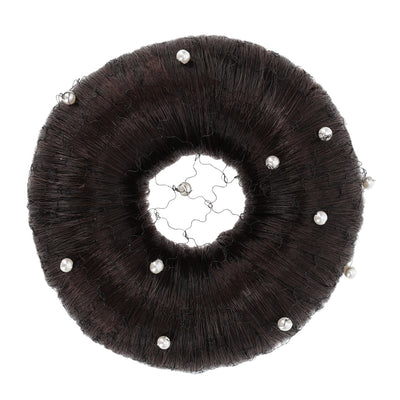 QHP Invisible Hair Net Pearl