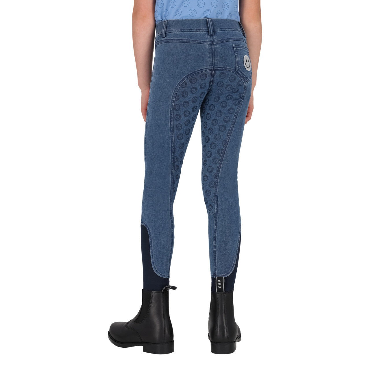 QHP Riding Tights Junior Full Grip - Rosalynn