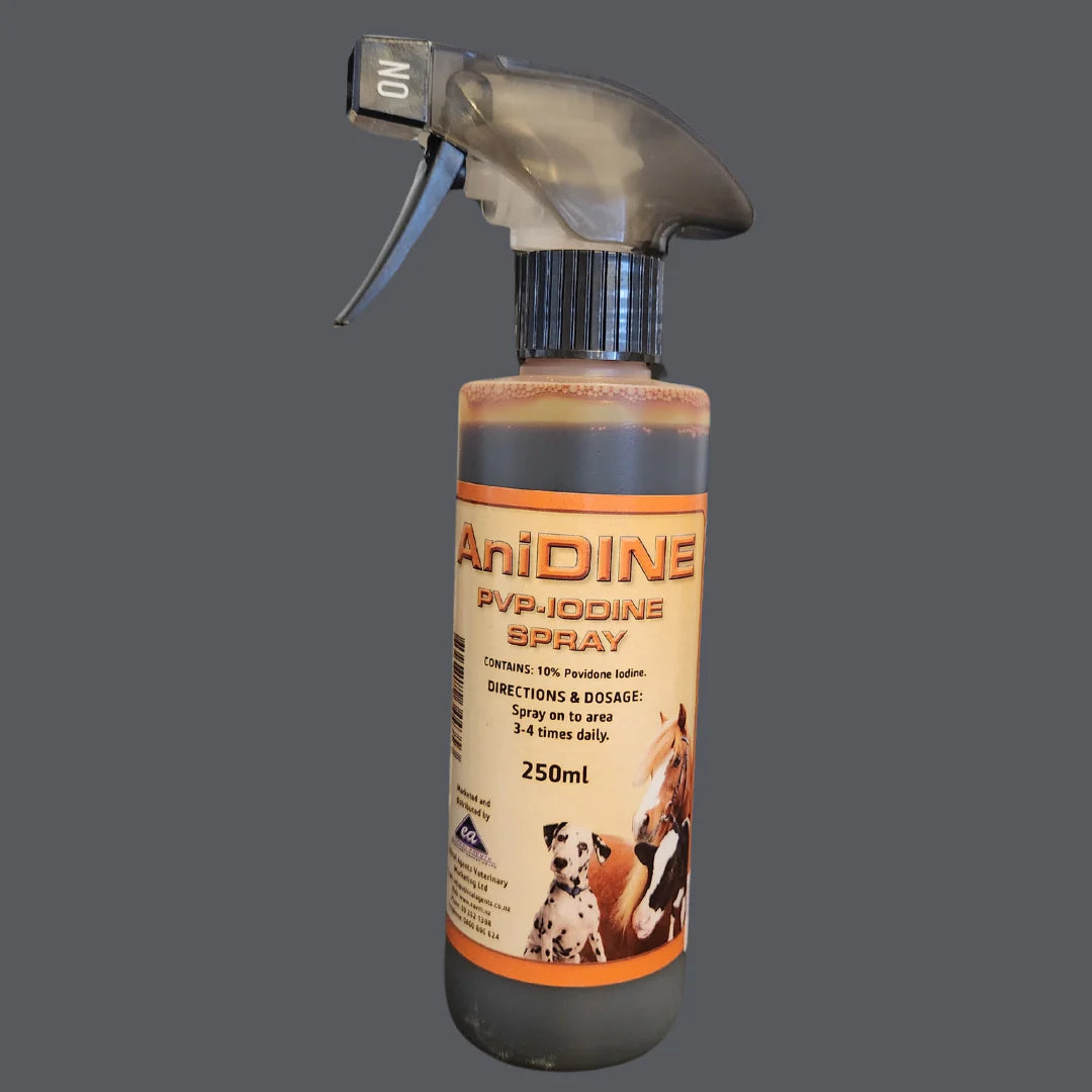 Anidine Animal Iodine PVP Spray