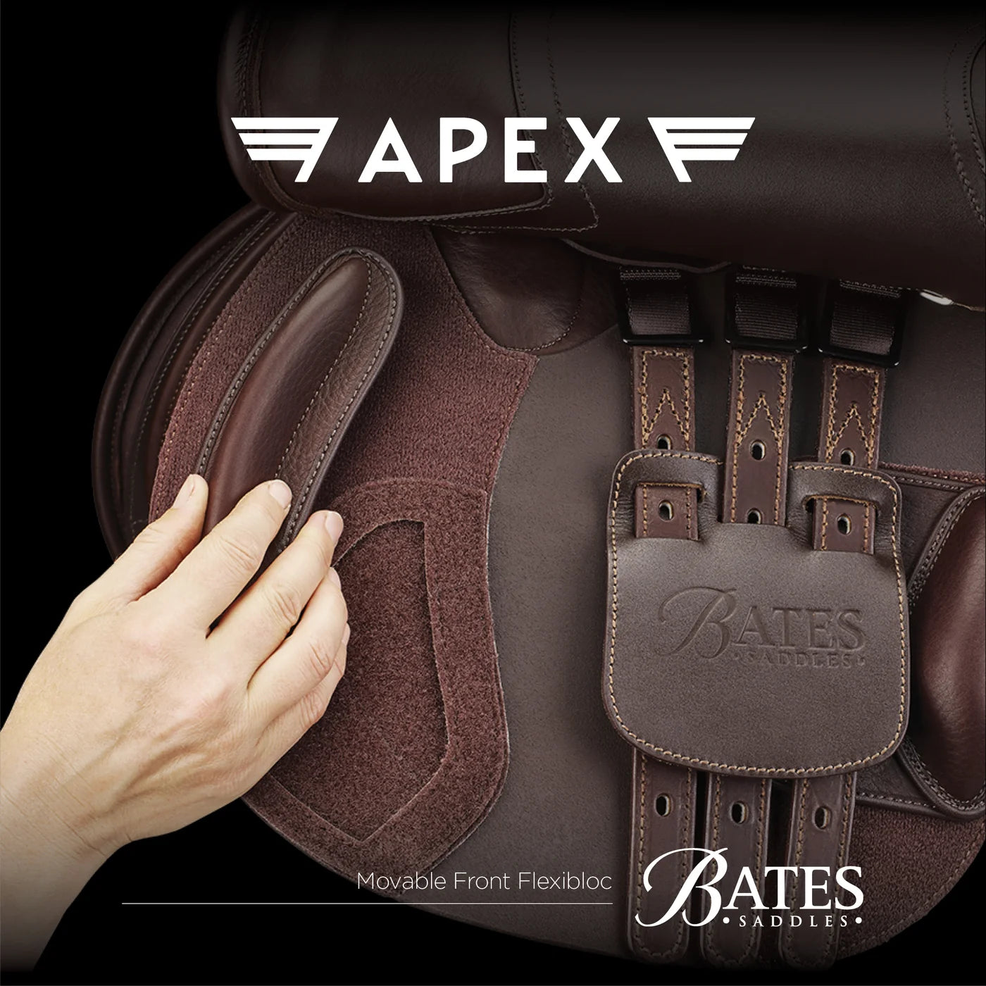 Bates Apex Jump Saddle