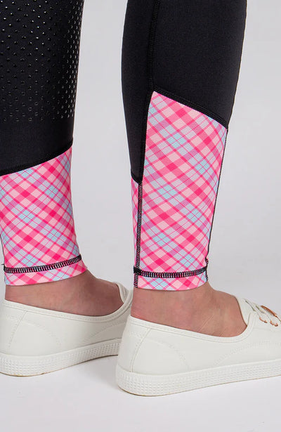 Bare Equestrian Youth Performance Riding Tights - Roseberry