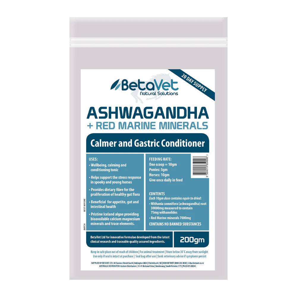 Betavet Ashwagandha + Red Marine Minerals