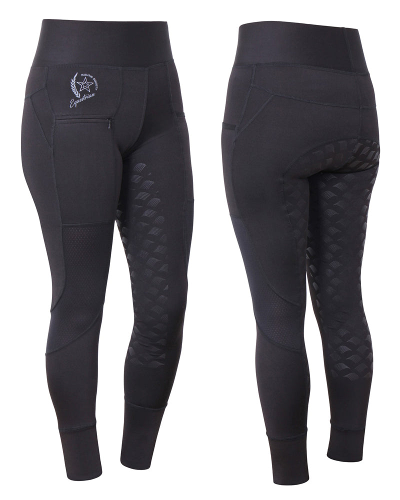 Riding Tights Equestrian Ladies Silicone Grip with Phone Pockets Horse  Riding/Gym/Yoga Leggings Tights Breeches Equine