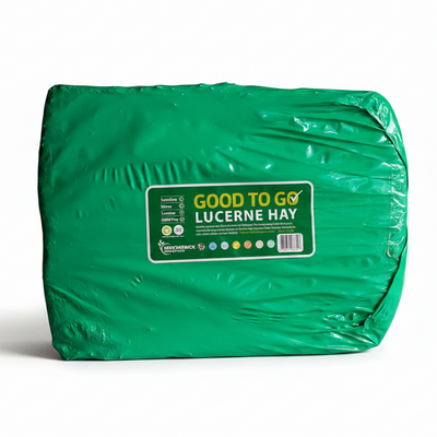Lucerne Hay Compact Bale - Wrapped
