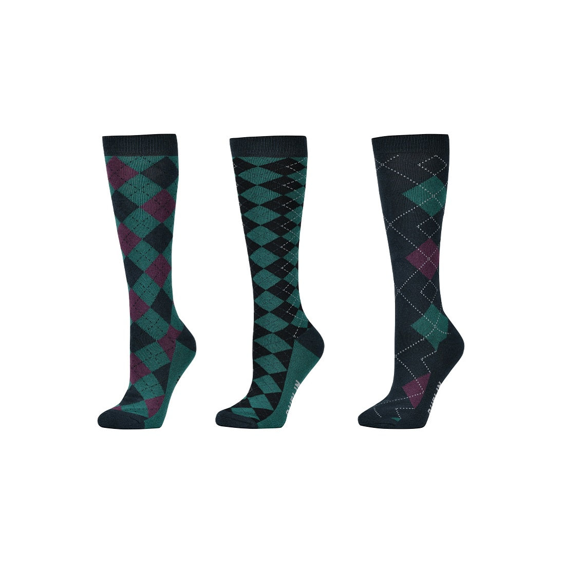 Dublin 3 Pack Adult Socks - 2025