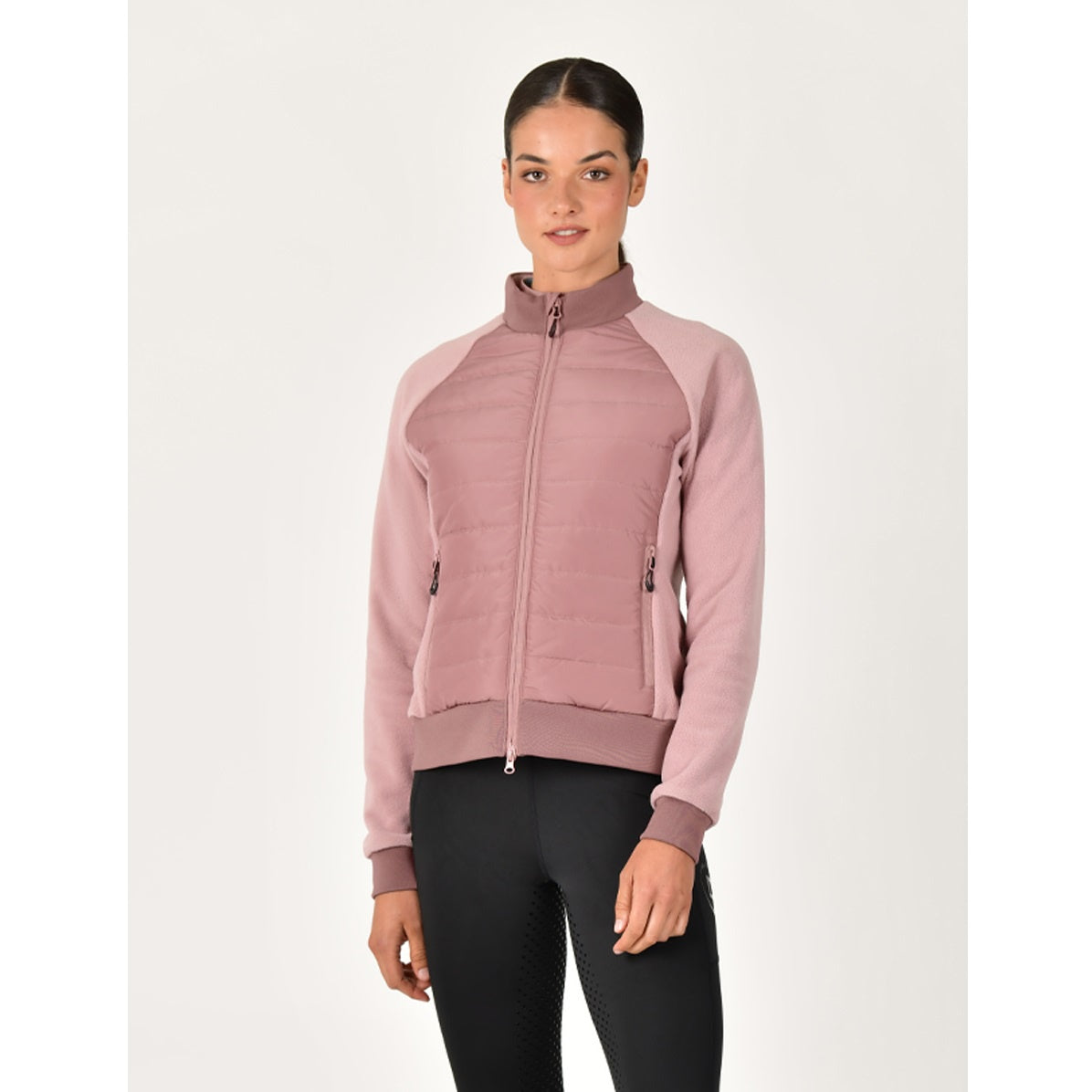 Dublin Insulated Hybrid Jacket - Dusty Rose
