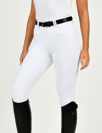 Dublin Black Chelsea Competition Breeches - White