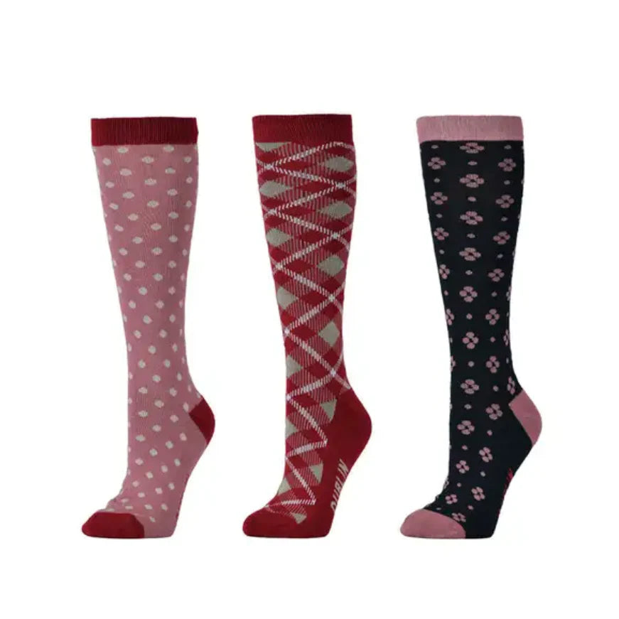 Dublin 3 Pack Adults Socks
