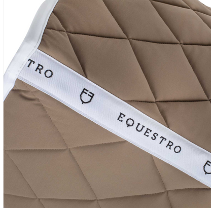 Equestro Jumping Saddlepad White Line Edition