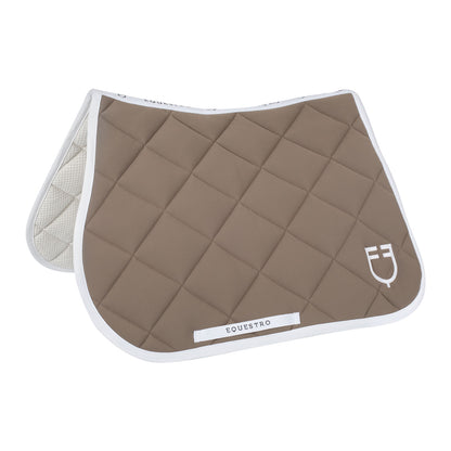 Equestro Jumping Saddlepad White Line Edition