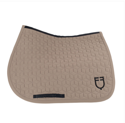 Equestro Jumping Saddlepad with Cube Quilting