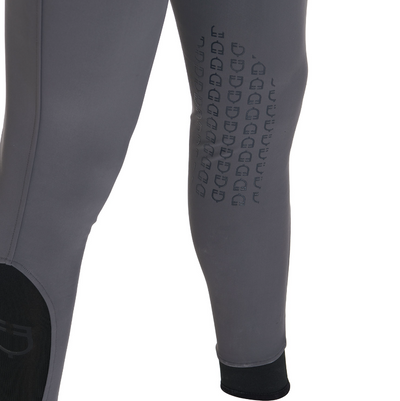Equestro Men's Slim Fit Knee Patch Breeches